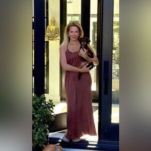 JJ WINKS Women’s Maxi Dress - black sz L